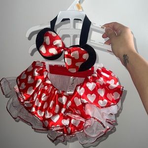 Minnie Mouse newborn Halloween costume
